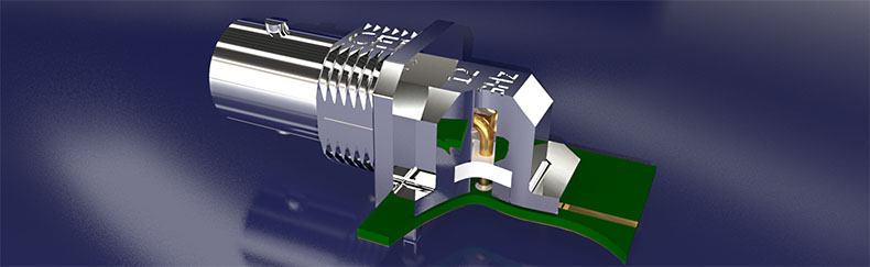 C-SX-174 - Right Angle Surface Mount Connector